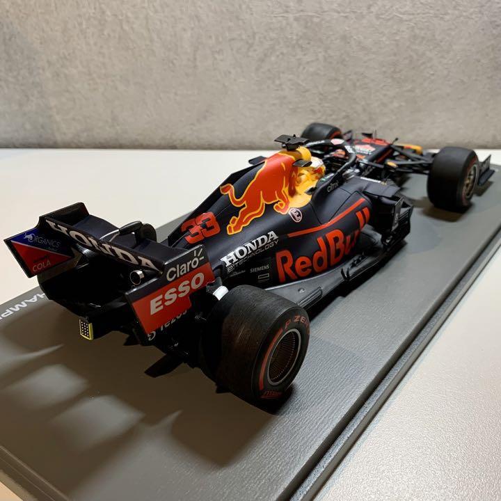 Spark 1/18 Red Bull RB16B Abu Dhabi アブダビ SPARK Original 1/18 Red Bull Honda RB16B Verstappen 2021 Abu