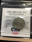 1925S  USA, Buffalo Nickel ¢5 Cent...
