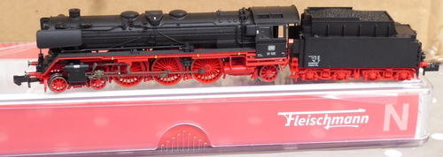 Fleischmann 714505 N Steam Locomotive Br 01 102 DB Epoch 3 Dss + LED Light Bw
