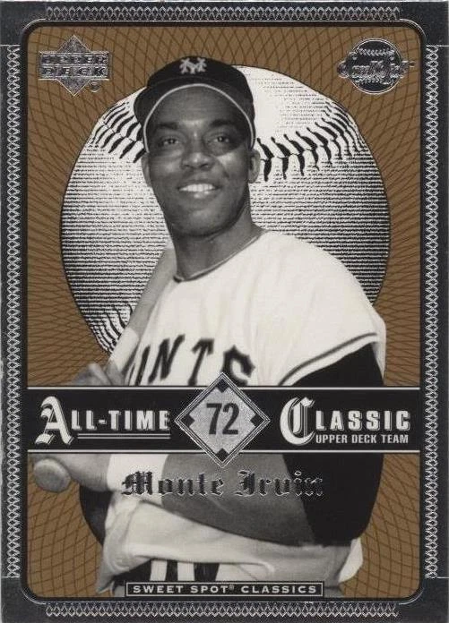 2002 Upper Deck Sweet Spot Classics - Monte Irvin #72