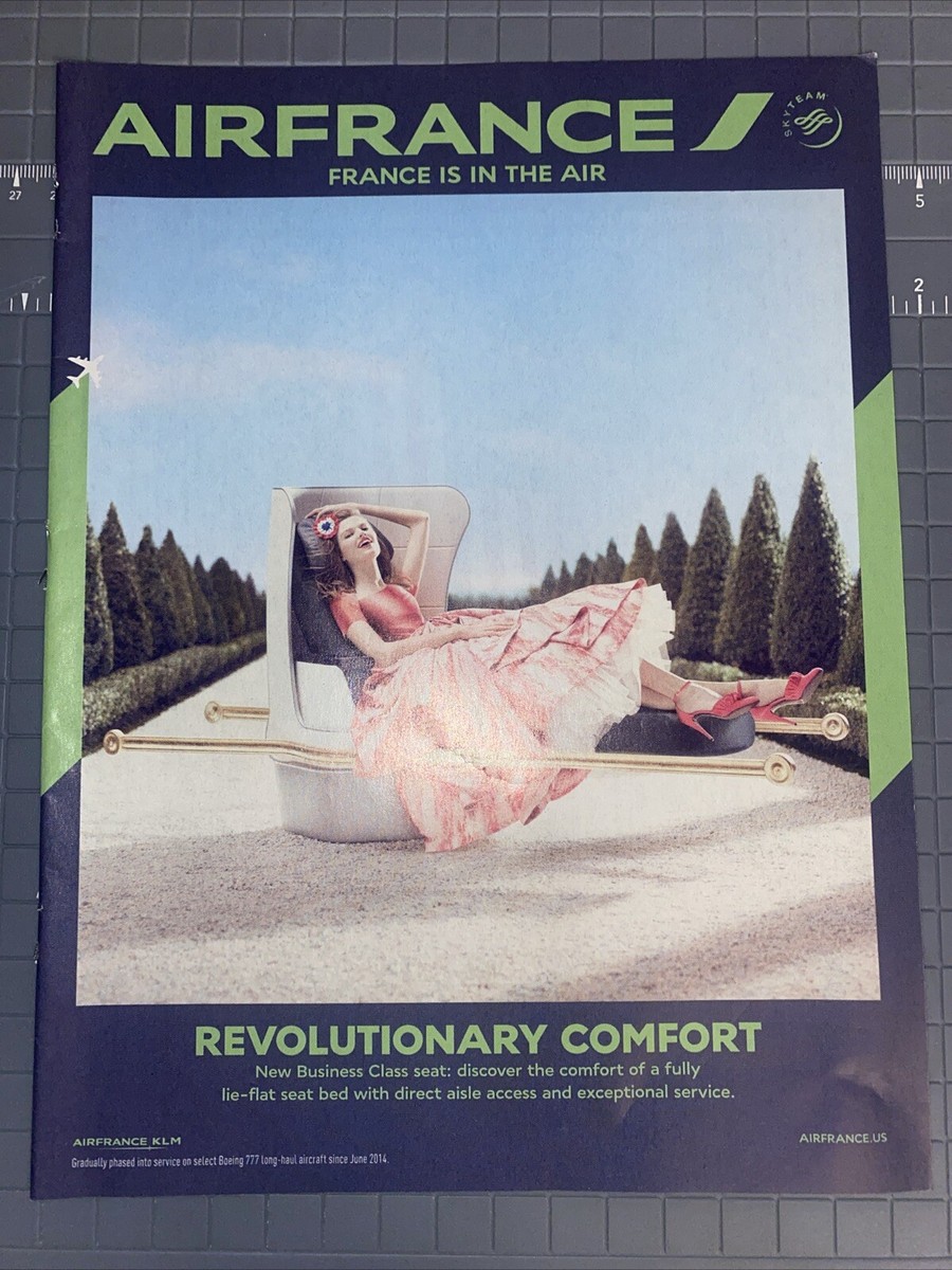 French Print Ads Air France Launches New Stylish Poster Campaign By