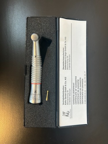 KaVo INTRAmatic 25 LH Lux 3 Rotes Winkelstück 1:5 mit Licht Schnellläufer geprüf - Bild 2 von 3