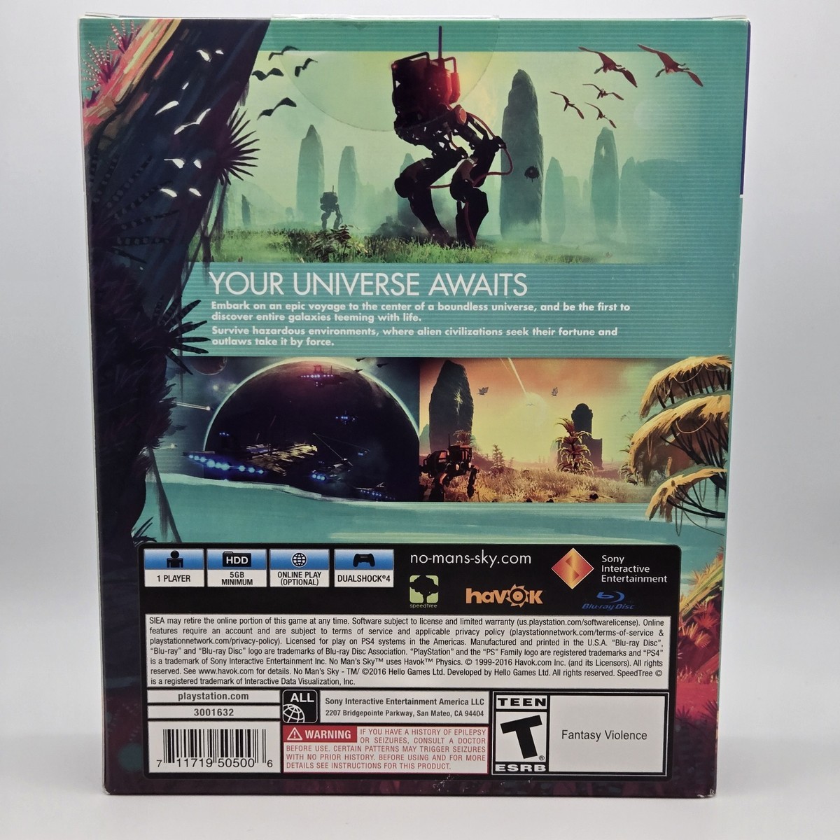 【新品】No Man’s Sky Limited Edition(欧米版) No Man's Sky - Limited Edition - PlayStation 4 【北米版
