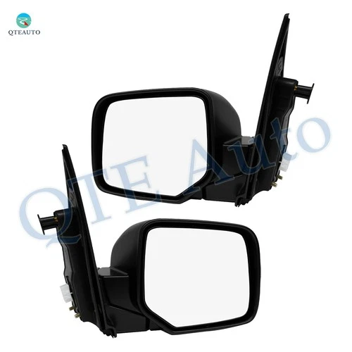 LH-RH Power Heated Manual Folding To 2009-2015 Honda Pilot, Door Mirror Pair 2
