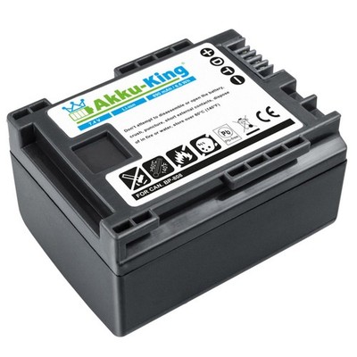 Akku-King Akku für Canon VIXIA HF G10, HF M40, HF M400, HF M41 ersetzt BP-808
