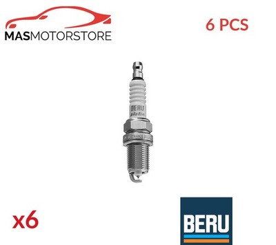ZÜNDKERZE ZÜNDKERZEN BERU Z188 6PCS A FÜR AUDI A4,A6,TT,A3,ALLROAD,C5,B6,B5