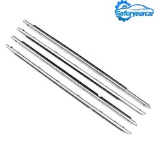 4pcs Window Molding Trim Weather Strip Seal Set For Toyota Camry 2002-2006 4pcs Window Molding Trim Weather Strip Seal Set For Toyota Camry 2002-2006