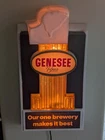 Vintage Genesee Beer Bubbler Lighted Sign