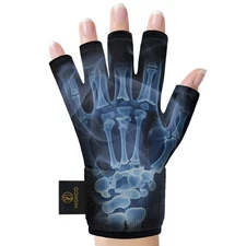 Compression Hand Ice Pack Glove for Arthritis Pain Relief,Adjustable Wrist St...