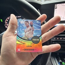 Topps WWE John Cena WrestleMania Universe Sports Trading Card