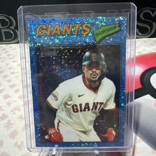 2026 Topps Heritage Light Blue Sparkle Chrome #327 Willy Adames
