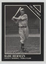 1991 The Sporting News Conlon Collection Great Stories Babe Herman #169 pb9