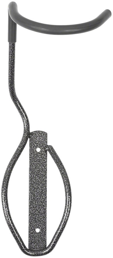Delta Fat Tire Wall Mount Bike Storage Hook with Rear Wheel Tray - Powdercoated