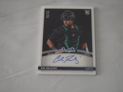 CAL RALEIGH 2022 PANINI CHRONICLES STUDIO AUTO RC 11/15 MARINERS