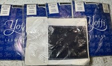 NEW Lot Of 5 Yoffi Pantyhose NAVY Queen 5x-6x 5-5  -5-10  225-275lbs Leg Wear