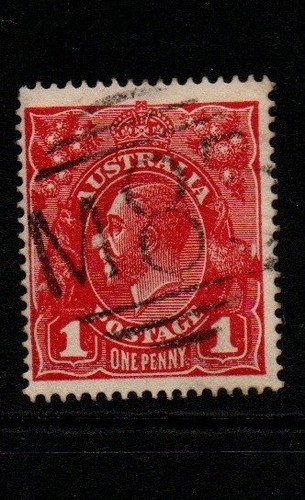 VIC POSTMARK - BN 1083(1) NATHALIA ON KGV. RARE.