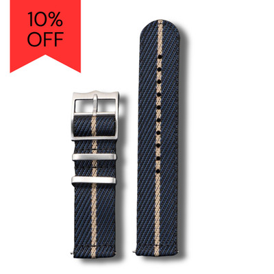 20 22mm Nylon Strap for Tudor Omega Seiko Watch Band Canvas Quick Release