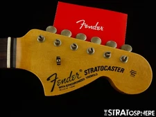 Fender USA Custom Shop Strat Pro 2025 Relic, NECK + TUNERS, "C" AAA Rosewood