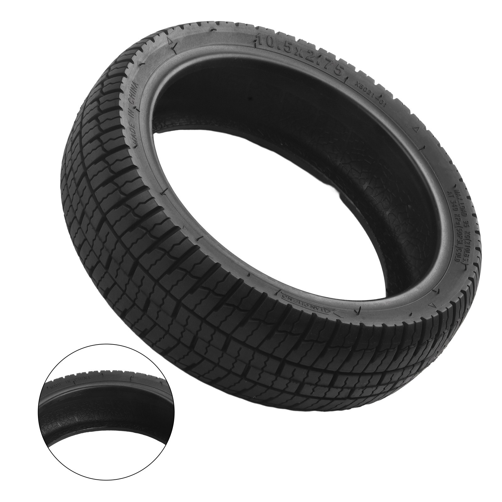 10x2.75 7 Tubeless Tyre for Ninebot Scooters – Smooth Comfortable Ride  
