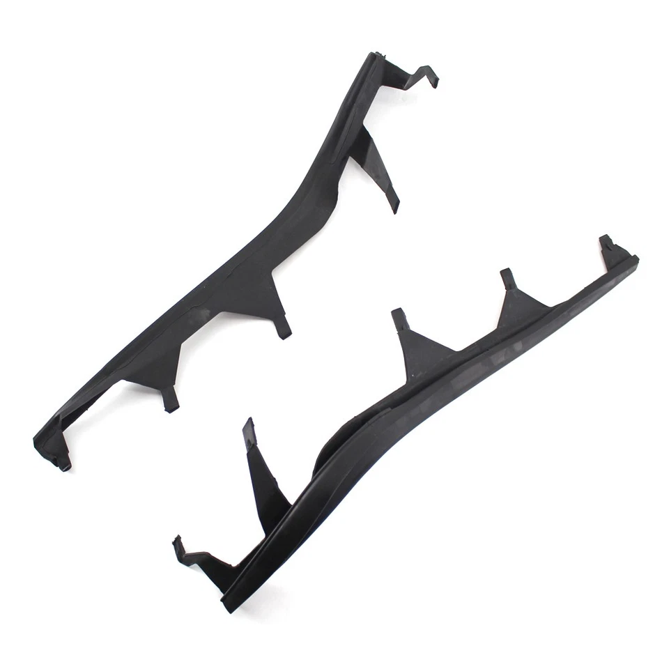 For BMW E46 325i 2002-2005 Set of Left & Right Upper Headlight Cover Strips Pair — 第 4/4 张图片