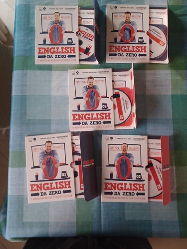ENGLISH DA ZERO di JOHN PETER SLOAN 20 DVD + fascicoli COMPLETA c/cofanetto!!!! - Foto 5 di 15