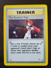 Pokémon The Rocket's Trap Gym Heroes Unlimited 19/132  Holo Rare  on eBay