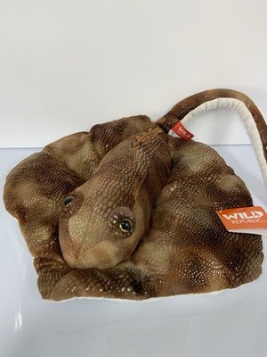 Singray Plüschtier Kuscheltier Wild Republic Atlantic Ray braun Teddy kuschelig Neu