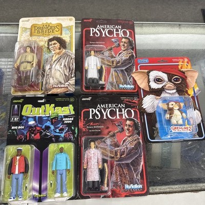 5 Bundle Lot Super7 Reaction Figure New
