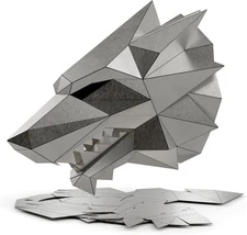 Dire Wolf Head Welding kit For Beginners Practice,201 stainless steel Welding...