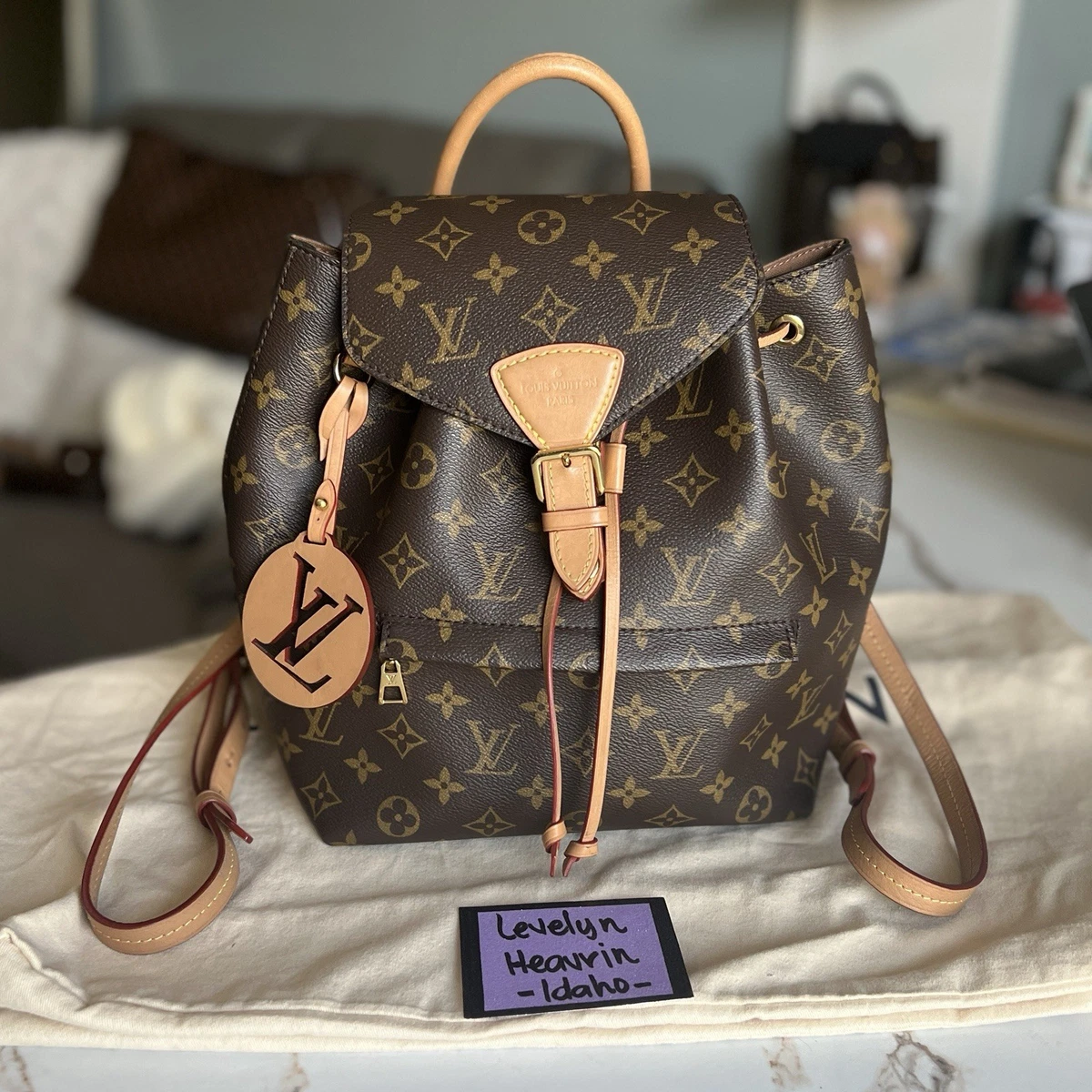 ebay louis vuitton backpack purse Louis Vuitton Medium Backpacks for Women for sale