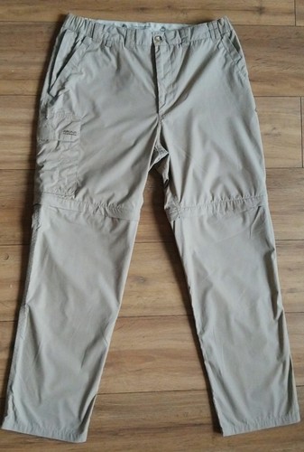 Craghoppers wandelbare khaki Cargohose für Herren - Größe 34 W 31 L