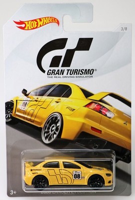 Hot Wheels 2008 Mitsubishi Lancer Evolution Gran Turismo - FKF29 NRFP 2017 1:64