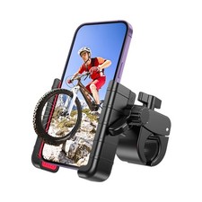 Bike Phone Mount Holder, Camera Friendly Motorcycle Phone Mount for Electri...