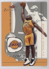 2001-02 Fleer Exclusive Shaquille O'Neal #29 HOF 0xy0