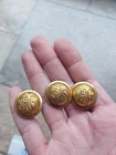 3 Grand Army of the Republic GAR Coat Button Civil War Union Veterans