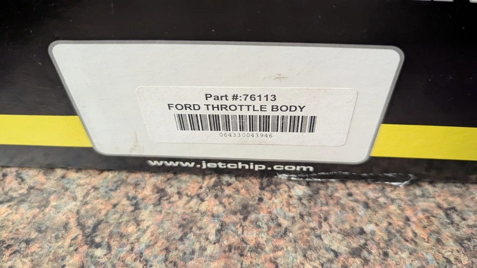 Cuerpo del acelerador Jet Performance 76113 Powr-Flo SIN USAR MIRAR LEER Foto 3 de 4