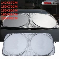 UV Protection Shield Front Window Sun Shade Anti Snow Ice Visor Windshield Cover