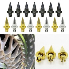 25pcs/lot Plastic Spike Wheels Rivets Wheel Rims Cap Lip Screw Bolt Decor Tires