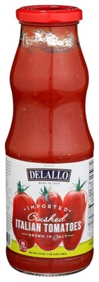 Delallo Tomato Crushed Italian Pack Of 3