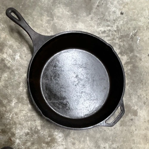 14" Lodge Cast Iron Skillet 12SK USA Heavy Duty Vintage Cookware Kitchen Pan