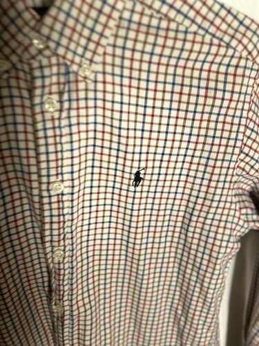 Ralph Lauren Boys Long Sleeve Dress Shirt In A Plaid Classic Design - Picture 3 of 4