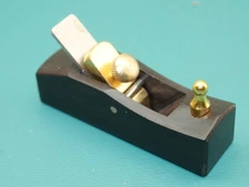 SMALL 1/2" BLOCK PLANE with EBONY BODY