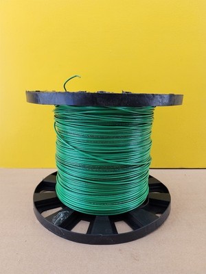 NEW Republic Wire E167613 0025333 Machine Tool Wire,14 MTW OR THHN,Green(1,610')