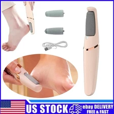 Electric Foot Callus Remover Rechargeable Portable Feet Pedicure Tool Care Kit