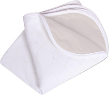 Carex Washable Waterproof Mattress Pad - Mattress Protector and Bed Pad - 30" X