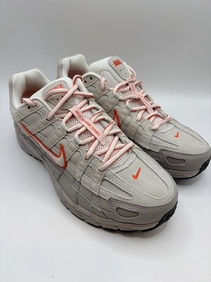 Nike P-6000 PRM Men's Low Top Sneakers Phantom/Picante Red Lace Up IF0668-002