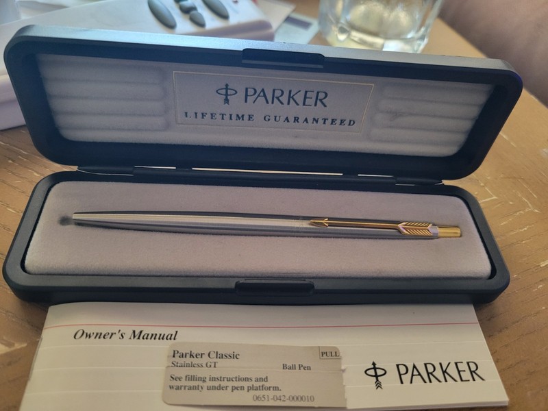 1970 era Parker Classic ball point pen
