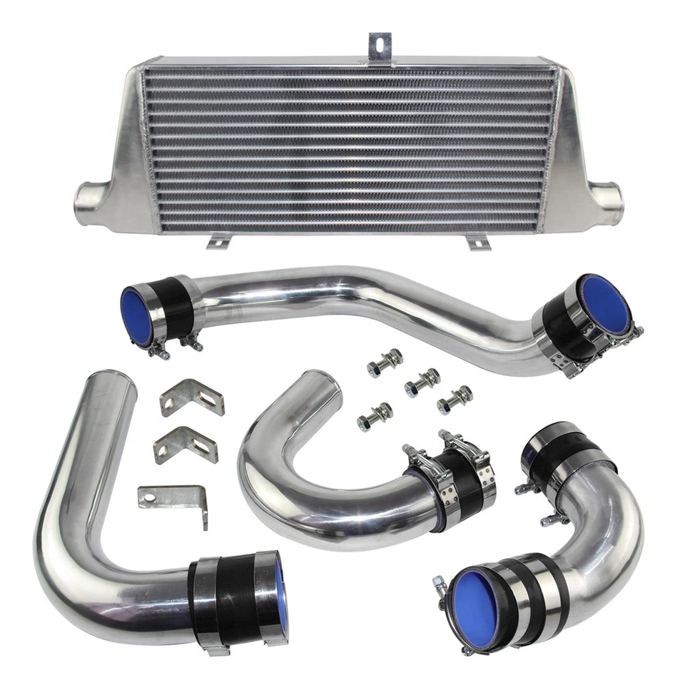 Kit Intercooler Para Toyota MARK II JZX110 1JZ-GT 2.5L Torbo 2000-2004 Negro Foto 3 de 4