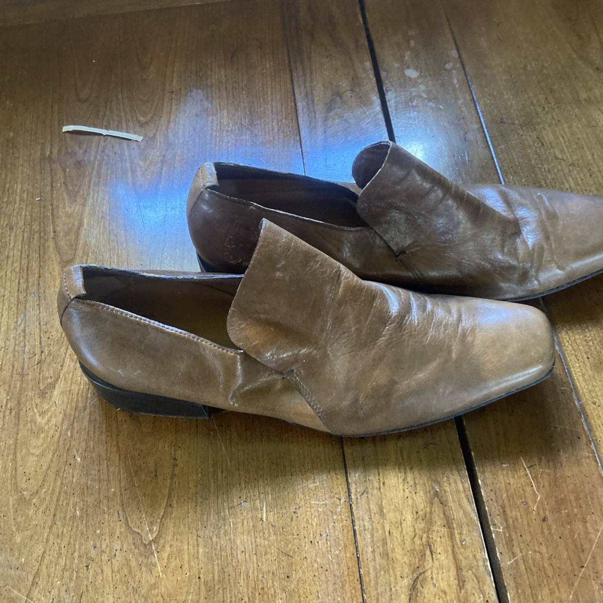 靴 Costume National Homme - leather shoes Costume National Homme Vintage Dress Shoes Made In Italy Leather