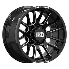 Luxxx Hd Lhd-38 Wheel 20x10 -19 6x139.7 106.1 Black Single Rim Luxxx Hd Lhd-38 Wheel 20x10 -19 6x139.7 106.1 Black Single Rim
